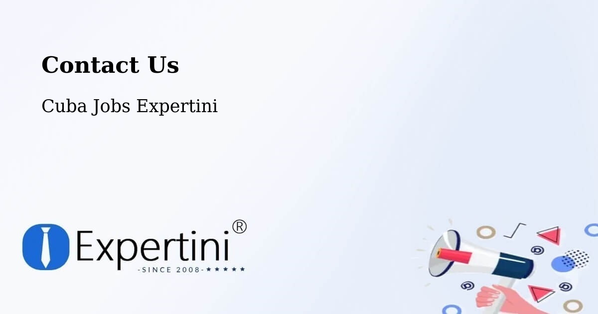 Contact Expertini – Cueto - Cuba Jobs Expertini